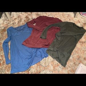 3 Tops with Side Knot